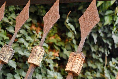 Cast Iron handmade rust photo