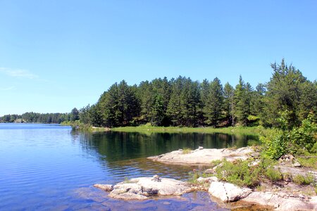 Park scenic shoreline