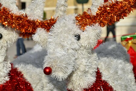 Christmas decoration deer photo