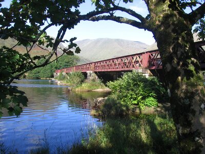 Scotland nature bridge photo