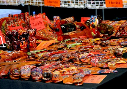 Victoria market melbourne australia photo