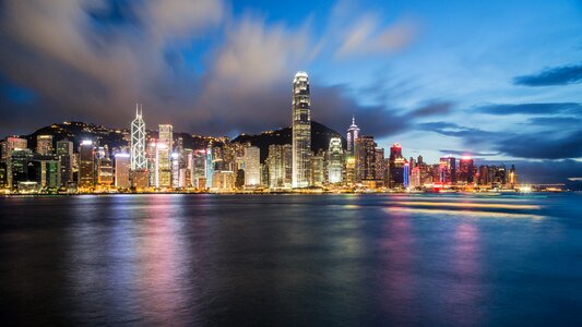 Cityscape coastline coast