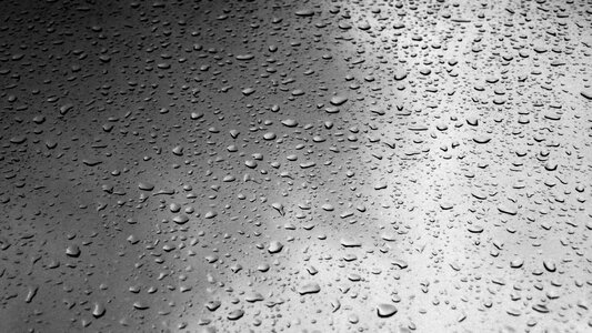 Rain drops window