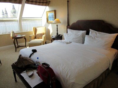 Hotel interior sleep photo