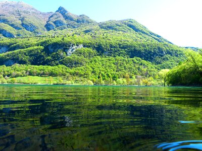 Italy lake landscape