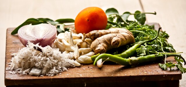 Food ingredients ginger photo