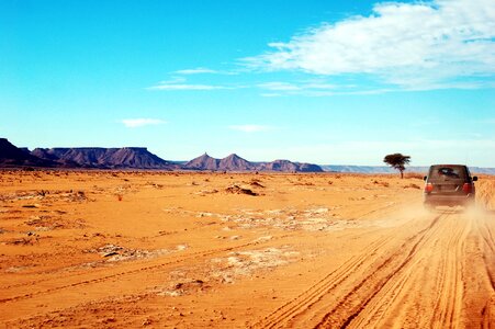 Desert marroc sand photo