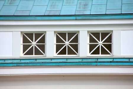 Window blue architecture