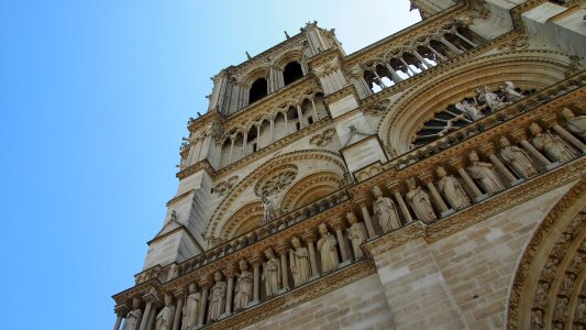 Paris Notre Dame Church Dom