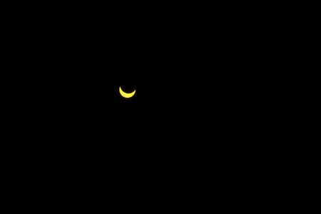 Eclipse march 2015 black sun