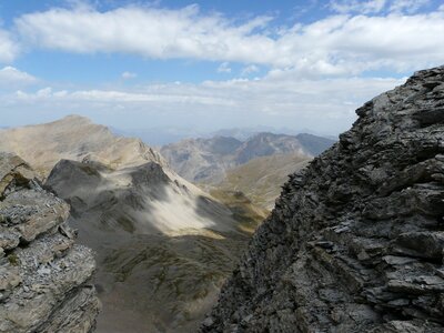 Mercantour mountain hiking