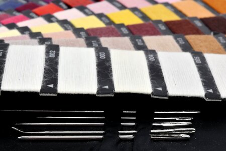 Colorful craft palette