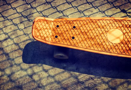 Old Skateboard photo