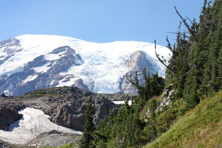 Mount Rainier Glaciers photo