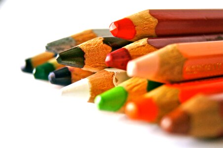 Pens Colored Pencils photo