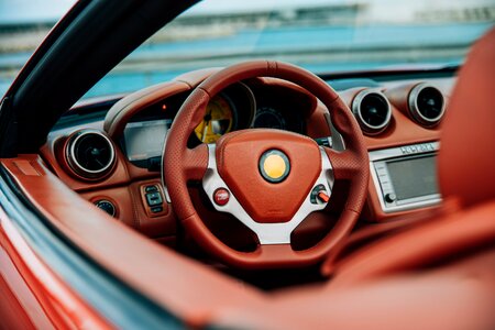 Luxury Car Interior photo