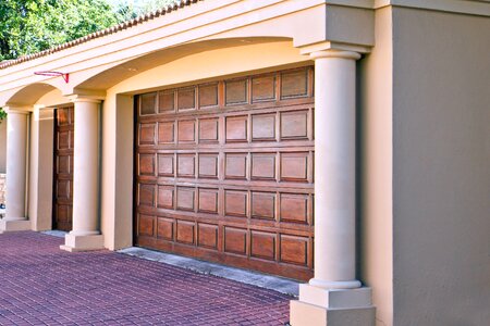 Architecture door garage