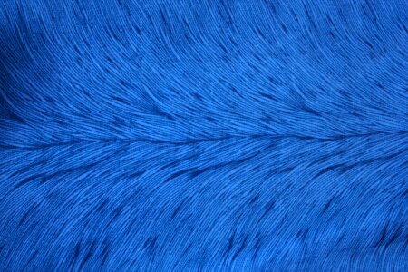Textile cloth blue