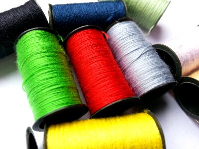 Dressmaking sewing color photo