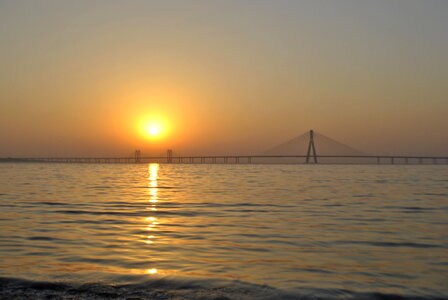 Sunset Mumbai photo