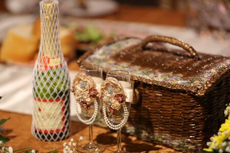 Beautiful Photo champagne decorative photo