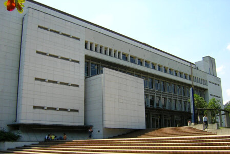 Central Library of Pontifical Bolivarian University in Medellin, Colombia