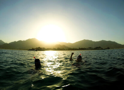 1 Snorkelling in fujairah snoopy island photo