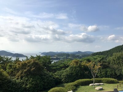 Hallyeosudo National park in Tongyeong, South Korea photo