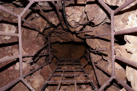an underground cave