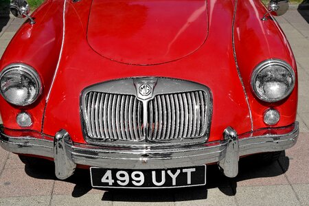 Headlight vehicle chrome photo