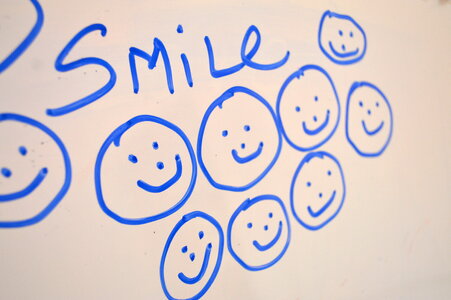 Smile White Board photo