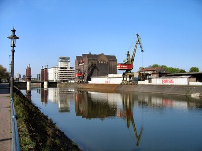 Building crane north rhine westphalia photo