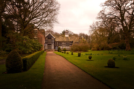 Rufford Old Hall and garden photo