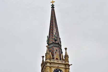 Cathedral catholic church tower photo