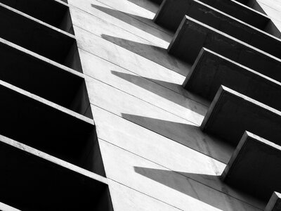 Architecture abstract white