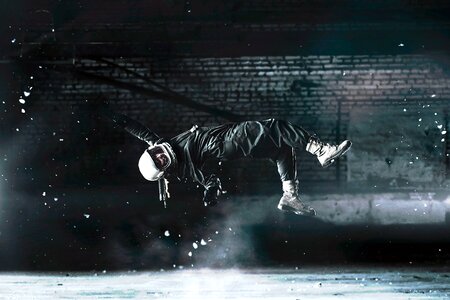 Beautiful Photo cosmonaut dark
