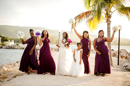 Bridal party bridal party photo