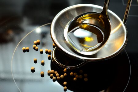 Olive Oil in Kitchen photo