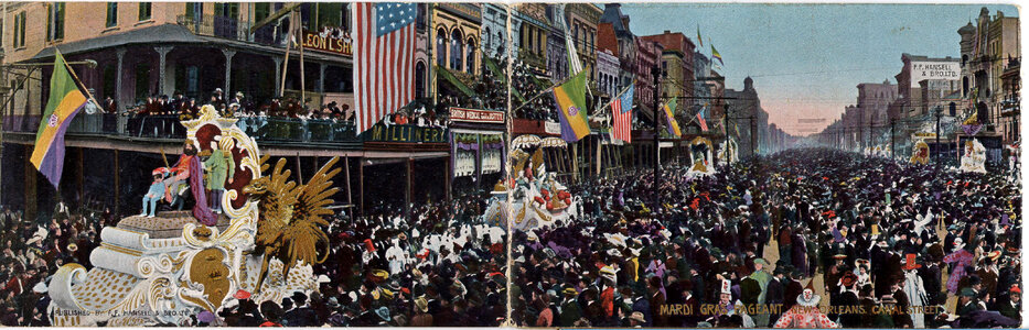1904 Rex Day Parade in New Orleans, Louisiana photo
