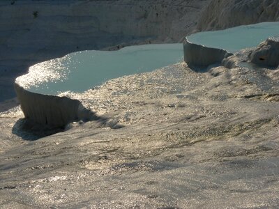 Unesco limestone turkey photo