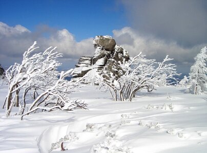 Winter szrenica szklarska poręba photo