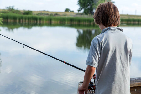 Young boy fishing-1