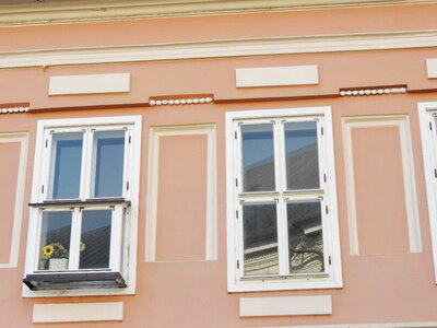Baroque facade handmade photo