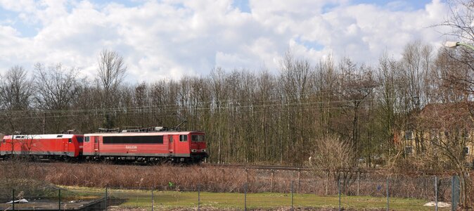 Freighttrain of the Deutsche Bahn