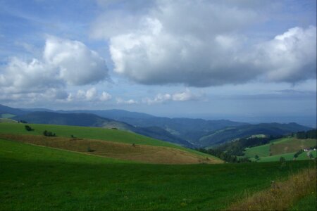 Münstertal black forest sky photo