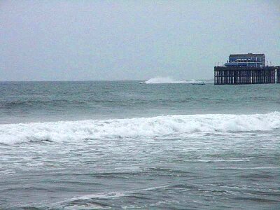 Boats dock ocean