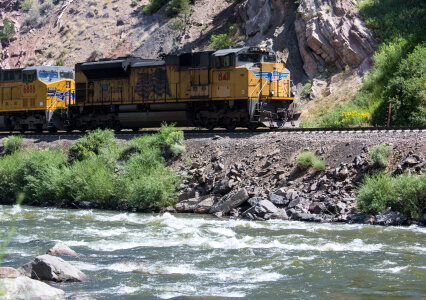 Cargo Train on Upper Colorado River