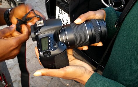 Camera people men