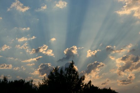 Sunshine clouds cozy
