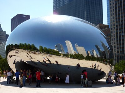 Cloud gate sculpture sculpture city